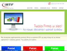 Tablet Screenshot of irtf.pl